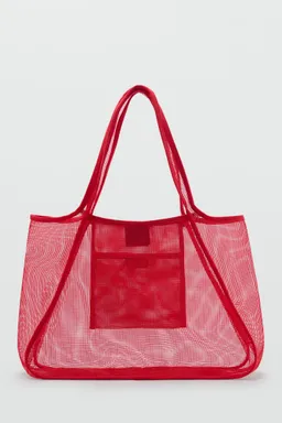 Bolso shopper malla de Mango en Bolsos y Carteras para argentina