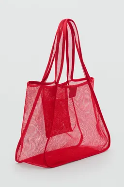 Bolso shopper malla de Mango en Bolsos y Carteras para argentina