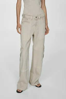 Jeans cargo con bolsillos de Mango en Pantalones para argentina