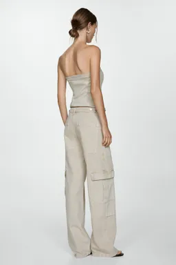 Jeans cargo con bolsillos de Mango en Pantalones para argentina