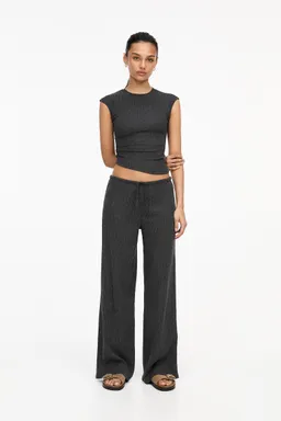 Pantalón wide leg bambula de Pull&Bear en Pantalones para argentina