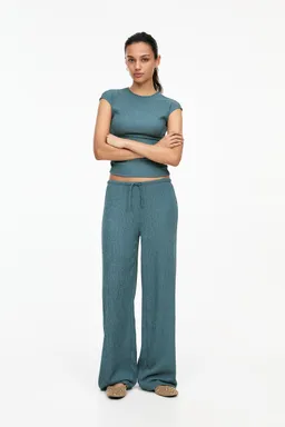Pantalón wide leg bambula de Pull&Bear en Pantalones para argentina