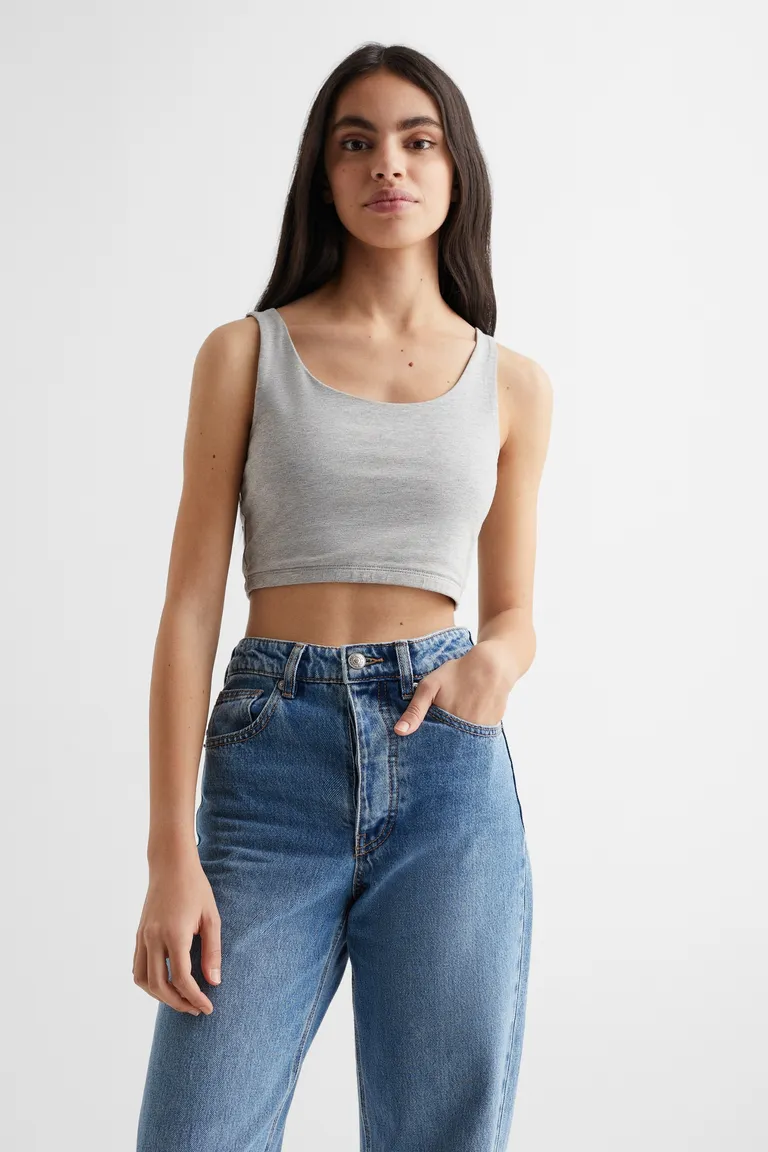 Musculosa básica con tirantes de Mango Teen en Tops para argentina