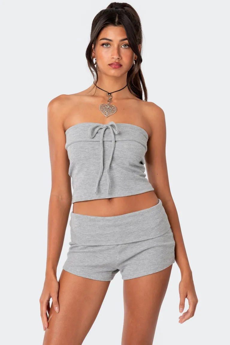 Top tubo lizzy waffle de Edikted en Tops para argentina