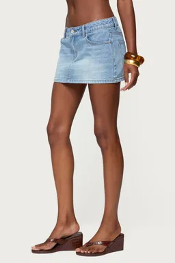 Minifalda chiara denim de Edikted en Shorts para argentina