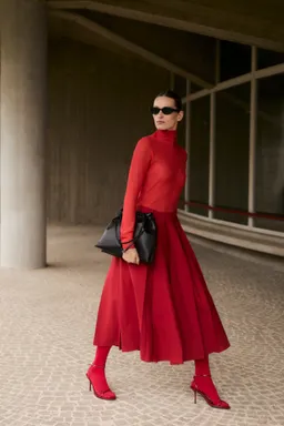 Bolso cuero estilo saco de Mango en Bolsos y Carteras para argentina
