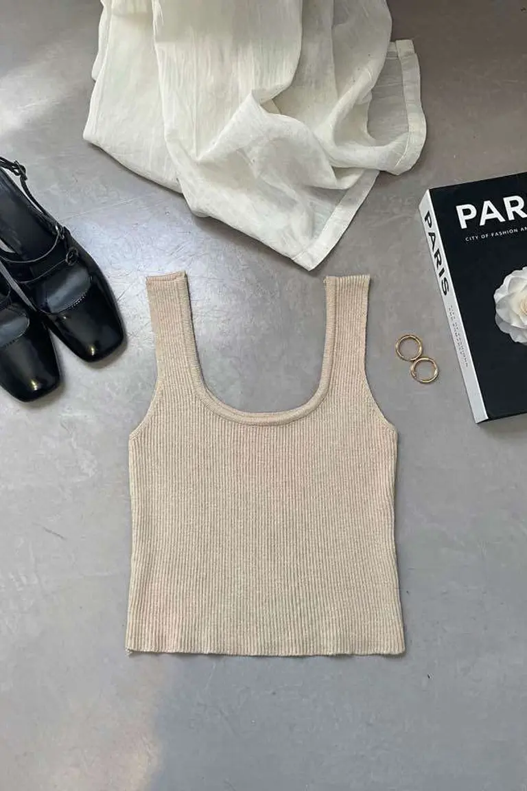 Musculosa Crop Escote de Hesed en Tops para argentina