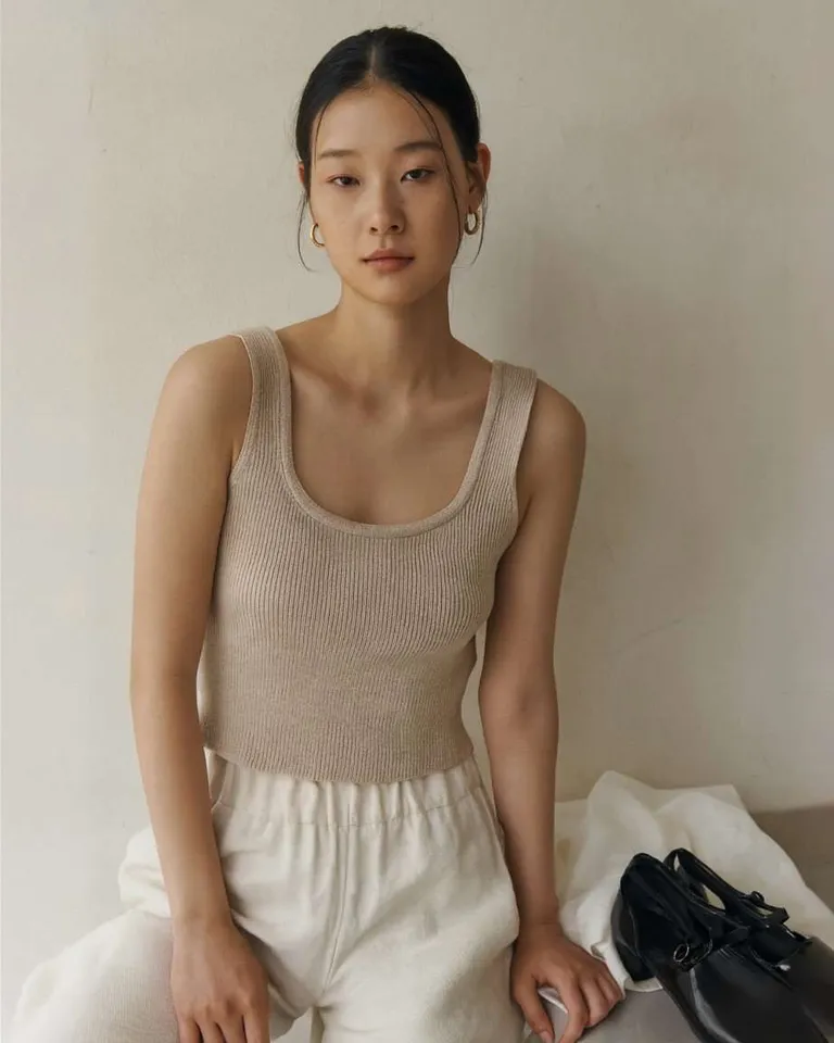 Musculosa Crop Escote de Hesed en Tops para argentina