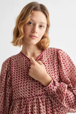 Vestido fluido estampado de Mango Teen en Vestidos para argentina