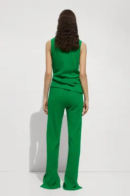 Pantalón recto crochet de Mango en Pantalones para argentina