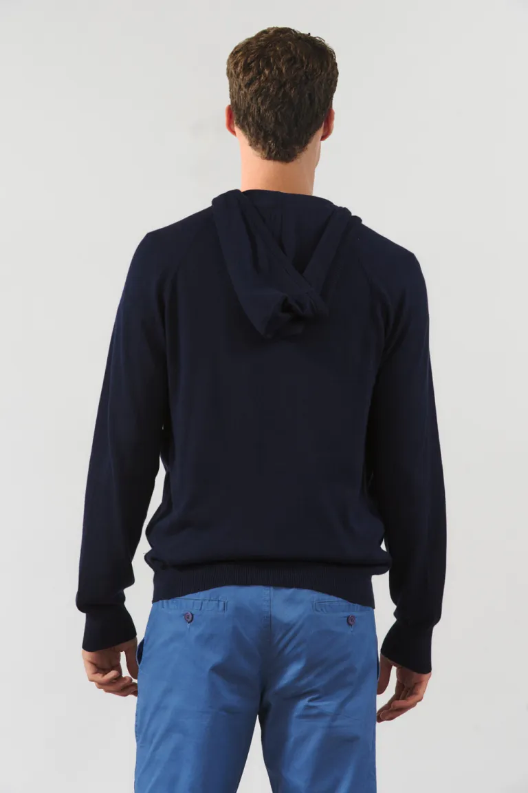 Hoodie negro casual y elegante para hombres de Bensimon en Buzos y Sweaters para argentina