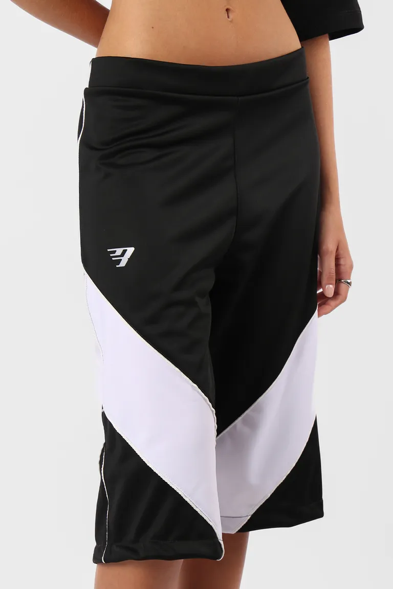 Pantalón bermuda de corte medio con diseño a contraste y detalles de estampado de Top White en Pantalones para argentina