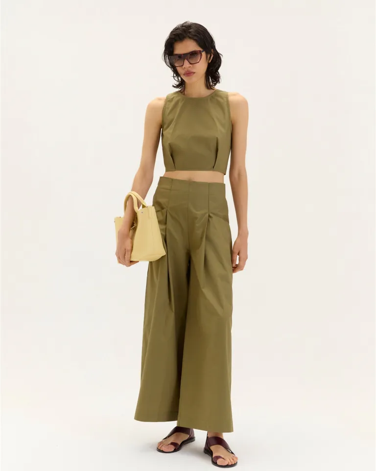 Pantalón Sika de Pierna Ancha y Calce Relajado - Diseño Elegante y Cómodo de Blue Sheep en Pantalones para argentina