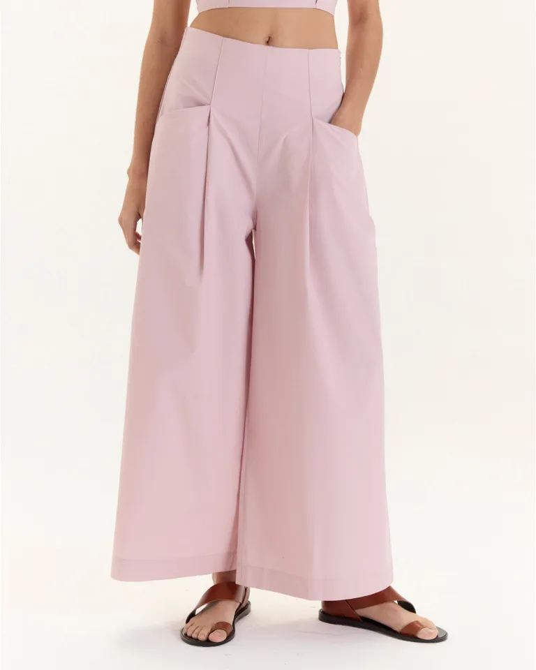 Pantalón Sika de Pierna Ancha y Calce Relajado - Diseño Elegante y Cómodo de Blue Sheep en Pantalones para argentina