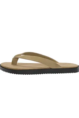 Sandalias planas de cuero de Pull&Bear en Sandalias y Ojotas para argentina