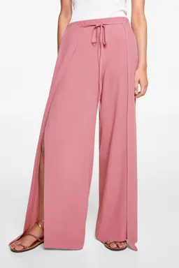 Pantalón palazzo con aberturas de Mango Teen en Pantalones para argentina