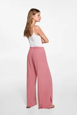 Pantalón palazzo con aberturas de Mango Teen en Pantalones para argentina