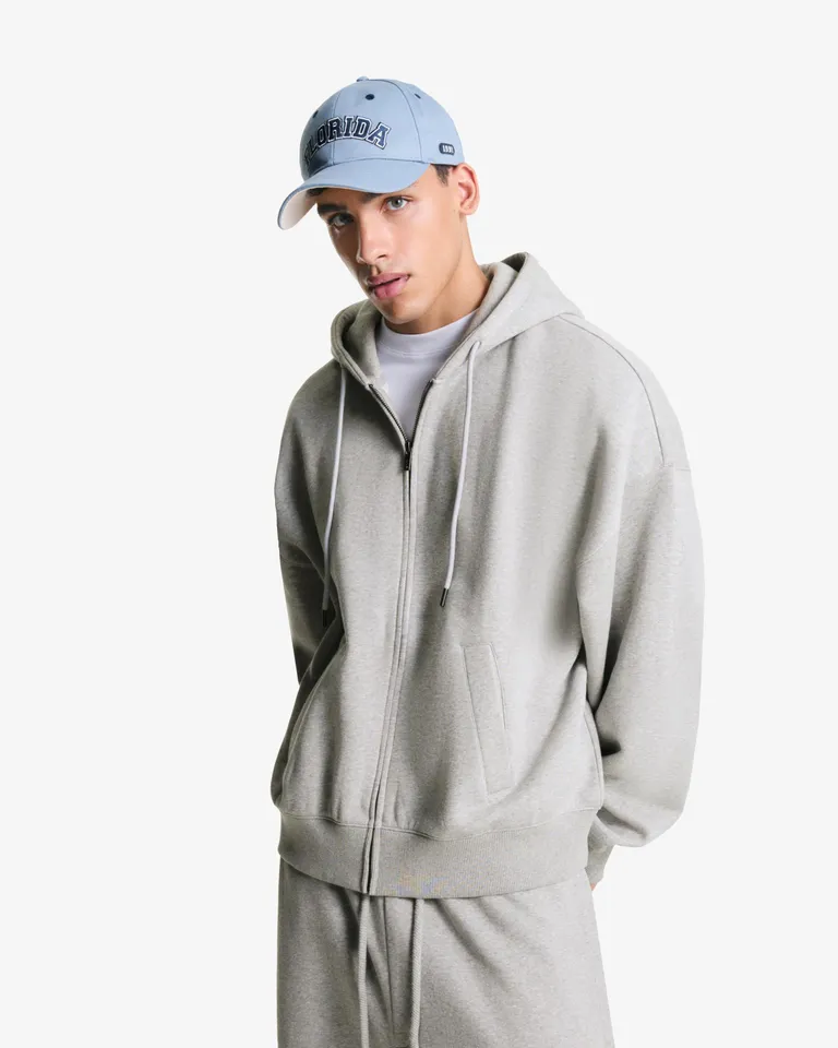 Sudadera con cremallera capucha de Bershka en Buzos y Sweaters para argentina