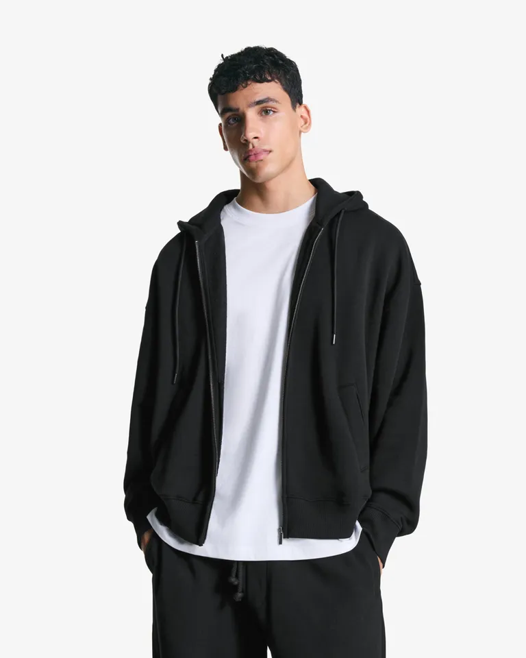 Sudadera con cremallera capucha de Bershka en Buzos y Sweaters para argentina