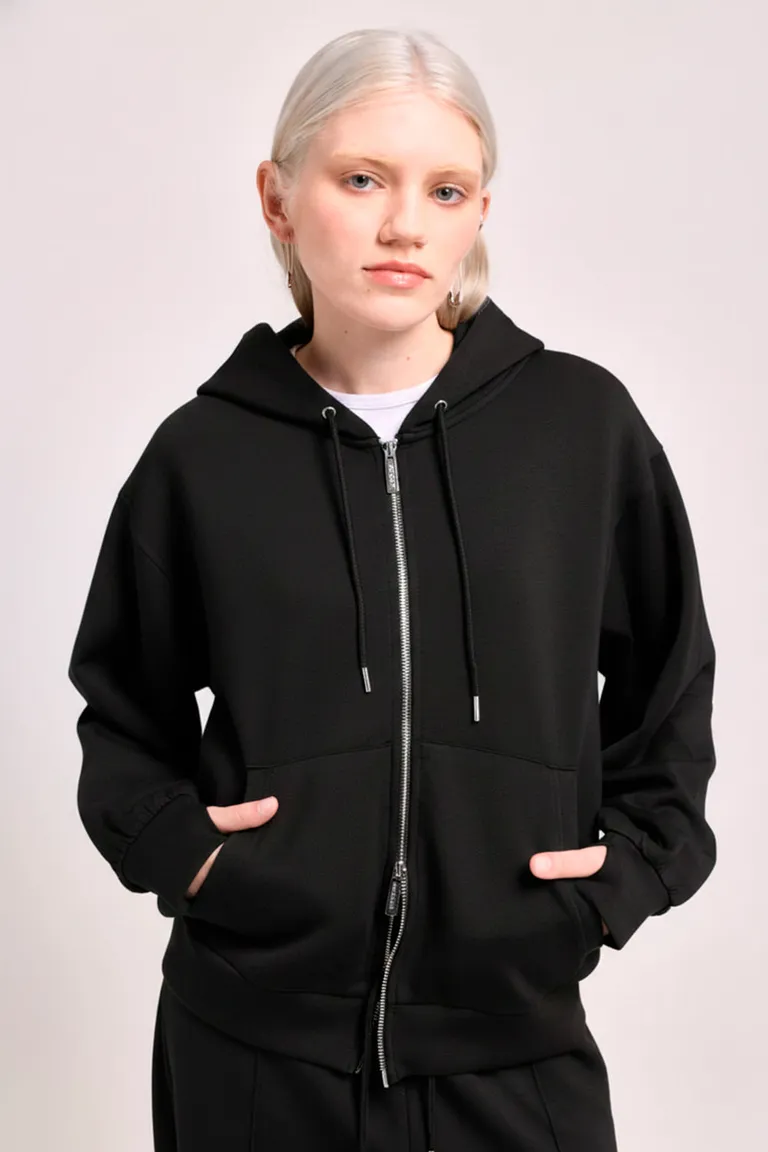 Campera deportiva con capucha, cierre frontal y diseño técnico de calce relajado de 47 Street en Buzos y Sweaters para argentina