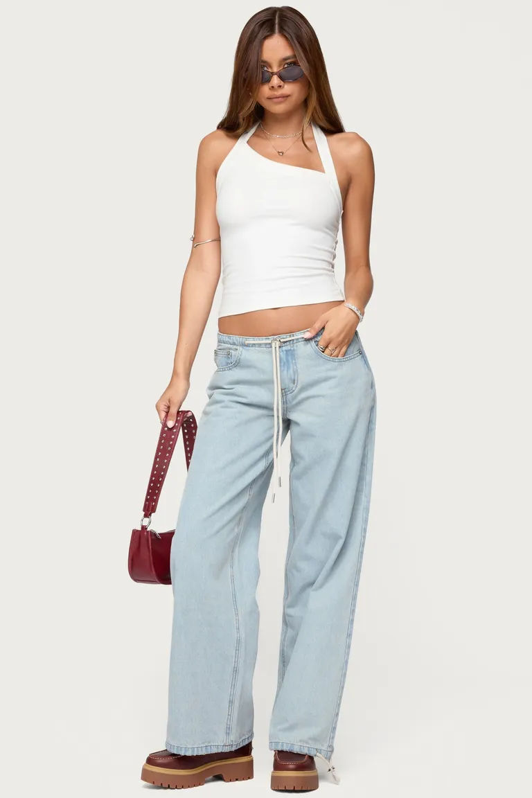 Jeans meggie tiro bajo de Edikted en Pantalones para argentina