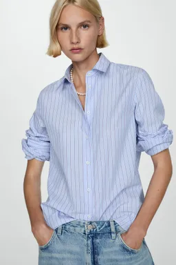 Camisa regular lyocell algodón de Mango en Camisas para argentina