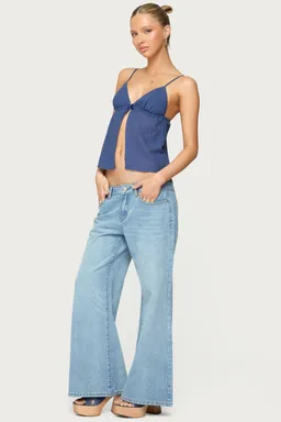 Musculosa otis con abertura frontal de Edikted en Tops para argentina