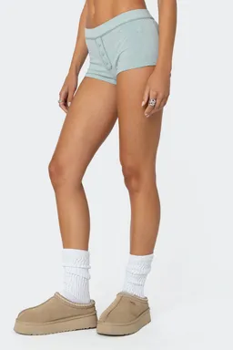 Micro shorts maelle pointelle de Edikted en Shorts para argentina