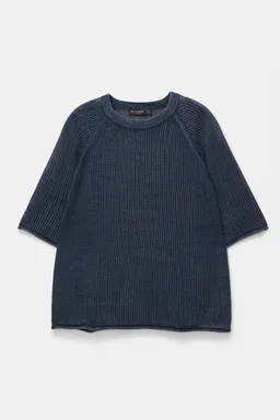 Remera de punto manga corta de Pull&Bear en Remeras y Polos para argentina