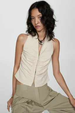 Top rayas con cremallera de Mango en Tops para argentina
