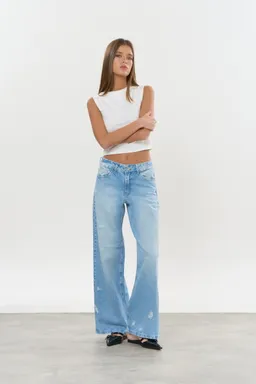 Jean denim wide stella de Magda en Pantalones para argentina