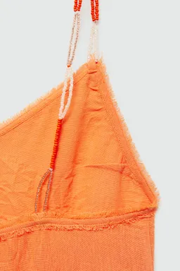 Vestido con tirantes abalorios de Mango Teen en Vestidos para argentina