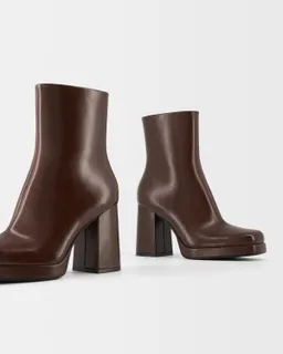 Botines tacón plataforma de Bershka en Zapatos con Tacos para argentina