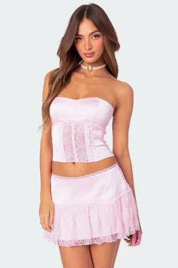 Corset lex satén encaje de Edikted en Ropa Interior y Medias para argentina