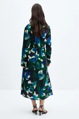 Vestido camisero estampado de Mango en Vestidos para argentina