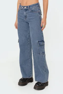 Jean cargo tiro bajo deliah de Edikted en Pantalones para argentina