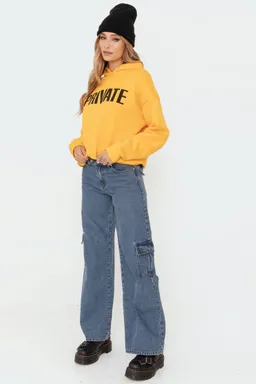 Jean cargo tiro bajo deliah de Edikted en Pantalones para argentina