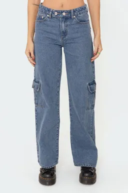 Jean cargo tiro bajo deliah de Edikted en Pantalones para argentina