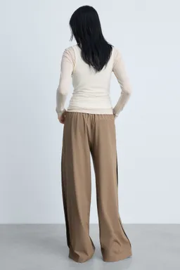 Pantalón jogger wideleg de Mango en Pantalones para argentina