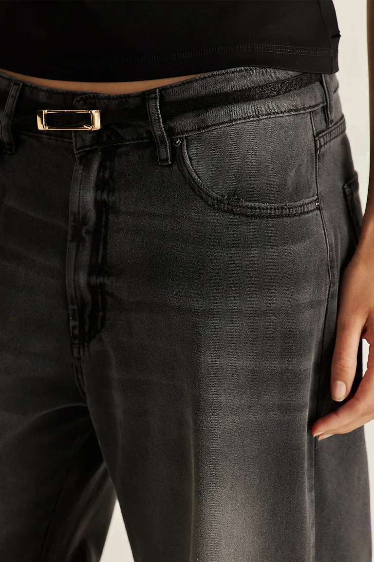 Pantalón de denim wide leg estilo veraniego para mujeres de Tucci en Pantalones para argentina