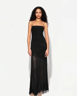 Vestido midi tul guipur de Bershka en Vestidos para argentina