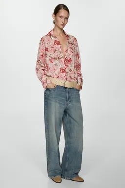 Camisa estampada algodón de Mango en Camisas para argentina