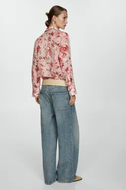 Camisa estampada algodón de Mango en Camisas para argentina