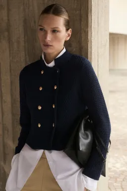Chaqueta punto doble botonadura de Mango en Chaquetas para argentina