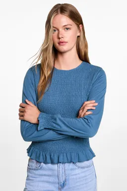 Blusa con fruncido de Mango Teen en Blusas para argentina