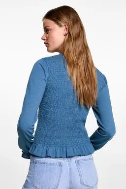 Blusa con fruncido de Mango Teen en Blusas para argentina