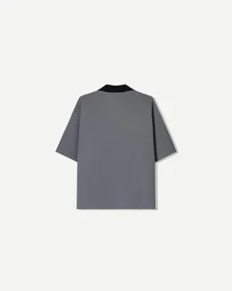 Camisa boxy estampada con cremallera de Bershka en Camisas para argentina
