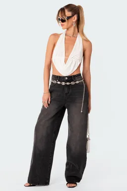 Crop top halter espalda descubierta de Edikted en Tops para argentina