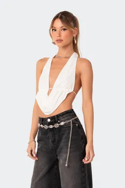 Crop top halter espalda descubierta de Edikted en Tops para argentina