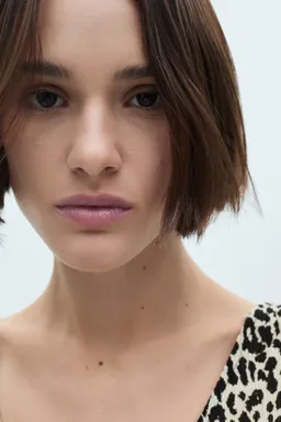 Vestido largo estampado leopardo de Mango en Vestidos para argentina